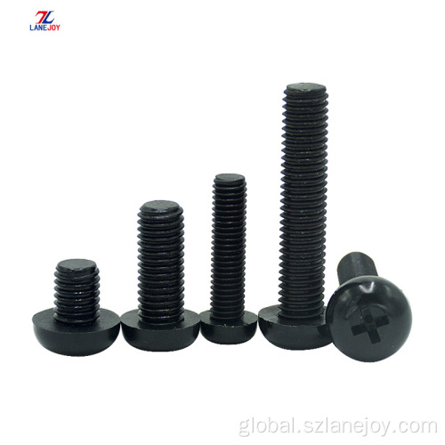 pan machine screw M2M2.5M3Back Round Pan Cross Head Screw Manufactory